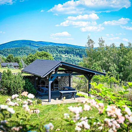 Domek W Gorach - Prywatne Jacuzzi, Sauna, Grota Solna - Panorama Chelm Ski&Spa Myslenice Ngoại thất bức ảnh